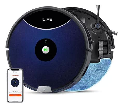 Robot Aspirador Inteligente Ilife A Max Hybrid Blue