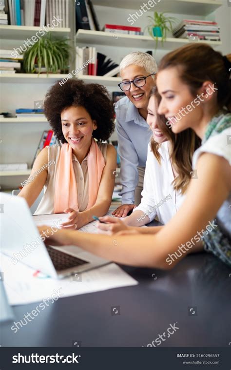 Group Happy Business People Working Together Stock Photo 2160296557 | Shutterstock