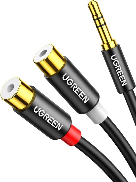 Ugreen Rca To Mm Cable Mm Male To Rca Female Jack Stereo