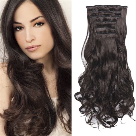 Duaonets Real As Remy Fashion Hair Long Clip In Hair Extensions Full