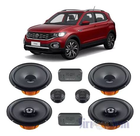 Combo Falante Hertz Kit Dsk 165 Dcx 165 Volkswagen T Cross