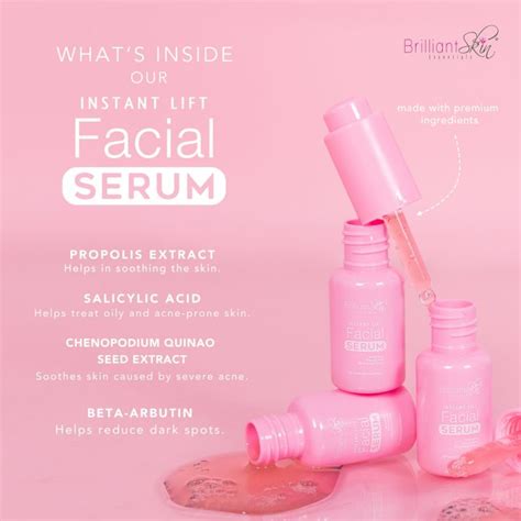 Brilliant Instant Lift Facial Serum Lazada PH