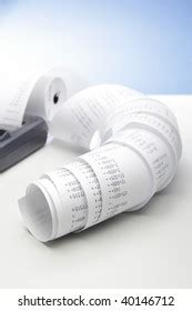 Desktop Calculator Paper Roll Stock Photo 40146700 | Shutterstock