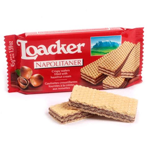 Loacker Napolitaner Hazelnut Wafers 175g Dorri