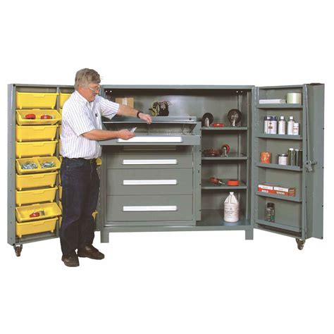 1103F Maintenance Cabinet All Welded 14 Gauge Steel Lyon