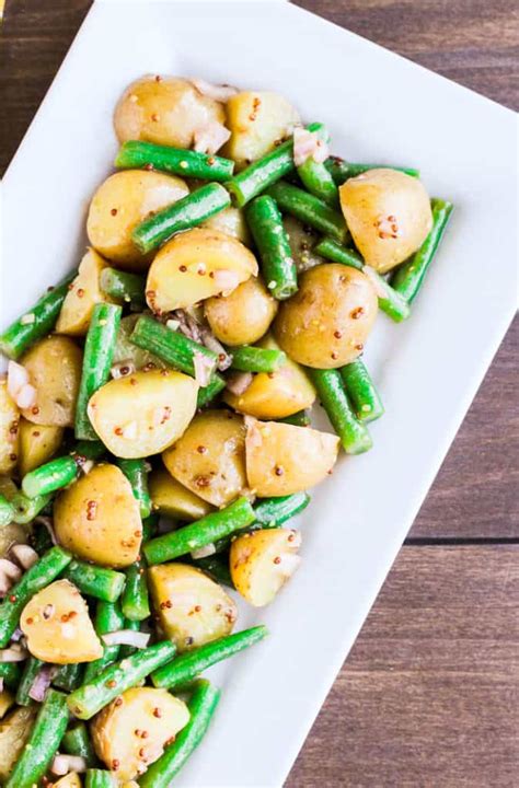 Green Bean Potato Salad Delicious Little Bites