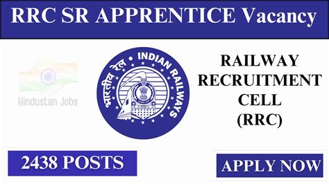 Rrc Sr Apprentice Recruitment Posts Apply Now Notification Out