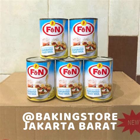 Jual Susu Evaporasi FN F N Evaporated Milk FN 380 Gr Shopee Indonesia