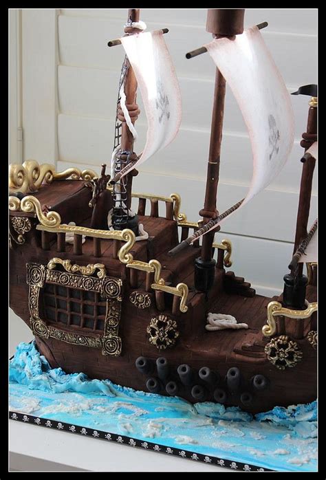 Pirate Ship Cake And Everything I Know About Fondant Artofit