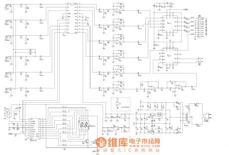 5.1-channel amplifier system circuit diagram - Amplifier_Circuit ...