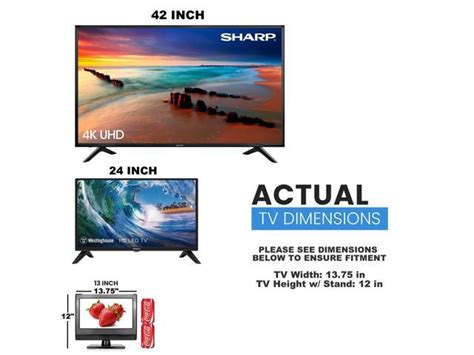 Exuby Small Tv Perfect Kitchen Tv 133 Inch Led Tv Watch Hdtv