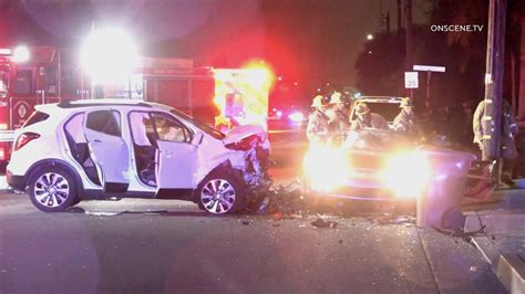 1 Dead 2 Seriously Injured When Corvette Collides With Suv In Garden