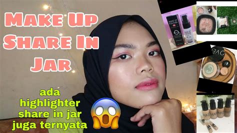 Cobain Make Up Share In Jar Foundation Make Over Cuma 20k Vira Fy