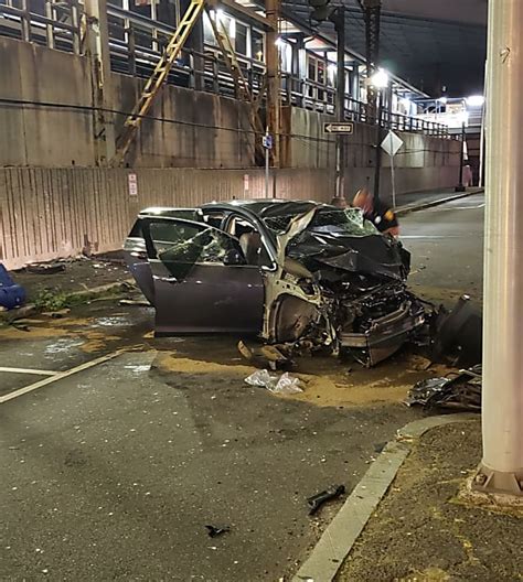 Woman Critical After Crashing Into Wall Near Train Station In Fairfield