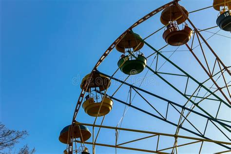 Ferris Wheel In A City Park Stock Photo Image Of Ferris Carnival