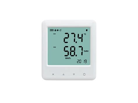 DWL 20 Temperature Humidity Data Logger With Sound Light Alarm