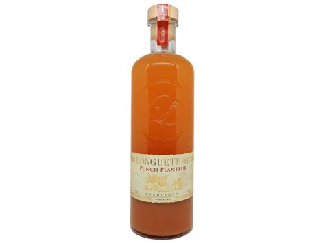 Rhum Agricole Pur Jus De Canne Longueteau Punch Planteur Litre