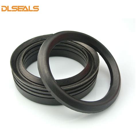 Custom Hydraulic Cylinder Rubber V Seal Nbr Fabric V Packing Seal