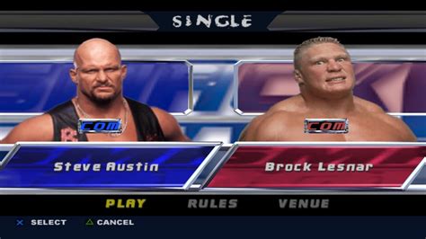 Wwe Smackdown Shut Your Mouth Pcsx Stone Cold Steve Austin Vs Brock