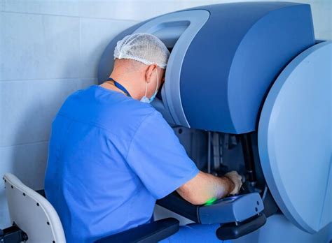 Premium Photo Surgical Room In Hospital With Robotic Technology