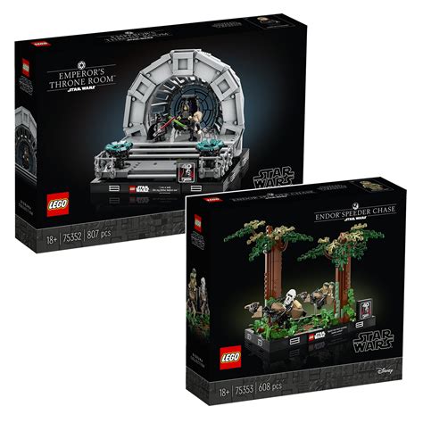 Nouveautés LEGO Star Wars 2023 75352 Emperor s Throne Room et 75353