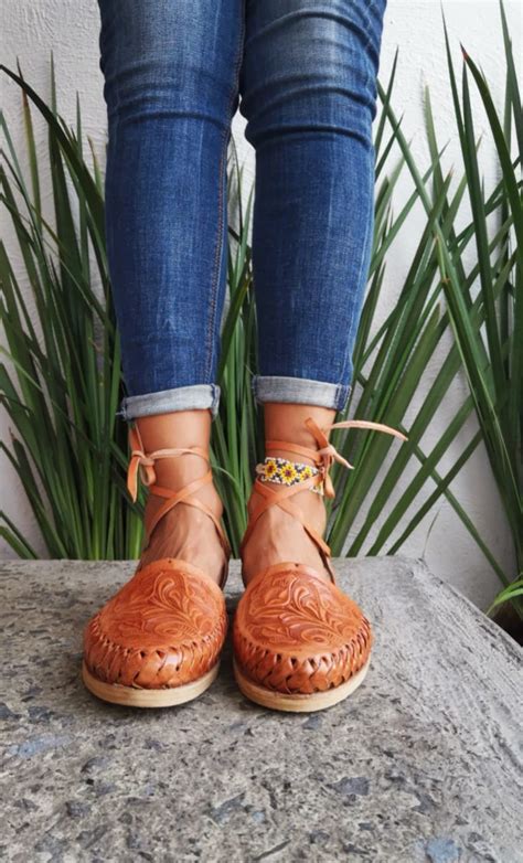 Huarache Sandal All Sizes Boho Hippie Vintage Mexican Etsy