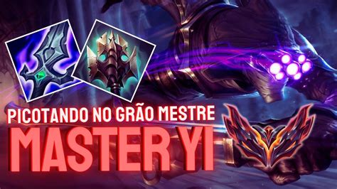 O MASTER YI de CROCS no GRÃO MESTRE MASTER YI JUNGLE TOP 1 WARWICK