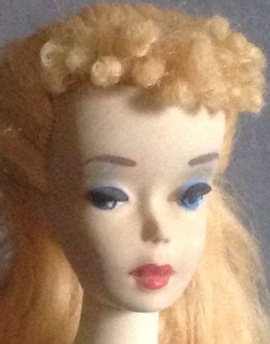 1960 S Vintage Barbie Ponytail 3 Blonde Doll