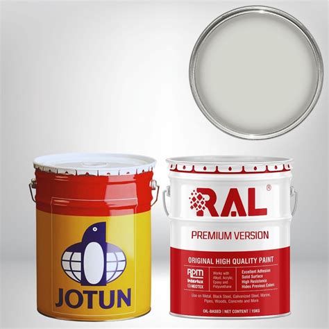 Sơn Chống Rỉ Jotun Ral 9002 Epoxy Sắt Thép Màu Grey White