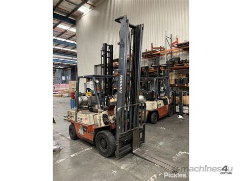 Used Nissan Pj A U Counterbalance Forklift In Listed On Machines U