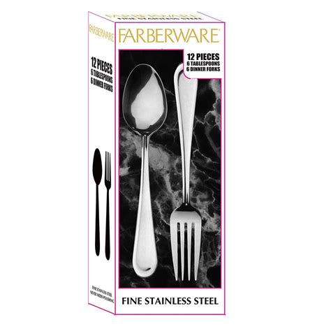 Farberware Fine Stainless Steel Duo Flatware Set Centurion Shop