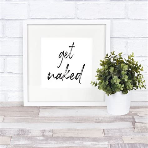 Get Naked Print Etsy Australia