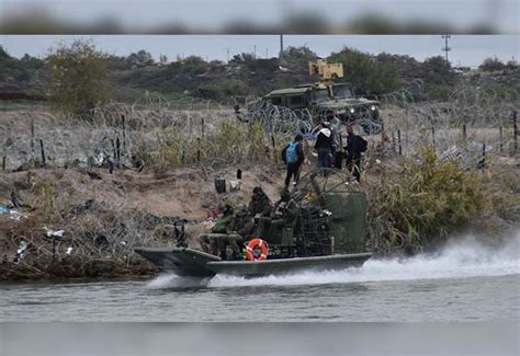 Mueren Ahogados En El Bravo Un Migrante Y Su Hijo El Menor Iba