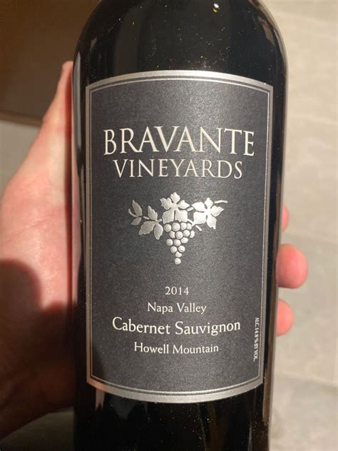 Bravante Vineyards Cabernet Sauvignon Winemaker S Reserve Howell