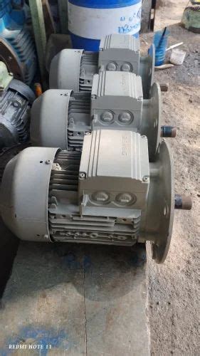 5 Hp Seimens Electric Motor 3 Kw 345 Kw 50 60 Hz 14201720 Rmin 1500 Rpm At ₹ 12000 In Bhavnagar