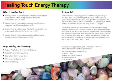 Healing Touch Dr Burrs Step Up To Success