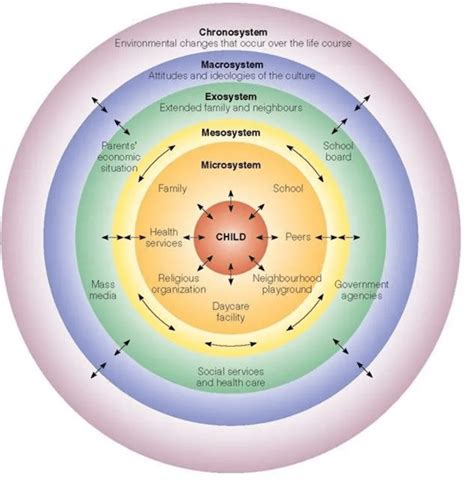 The Five Bioecological System As Described And Viewed By Guy Evans