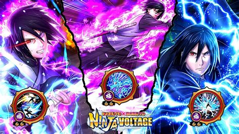 NxB NV All Ex Ultimate Jutsu Sasuke Uchiha Wandering Ninja YouTube