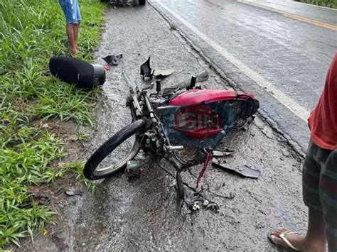 Bahia Mulher Arremessada Em Ribanceira Ap S Acidente Na Br Em