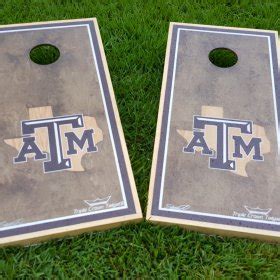 Texas Cornhole Board Collection Triple Crown Tailgate