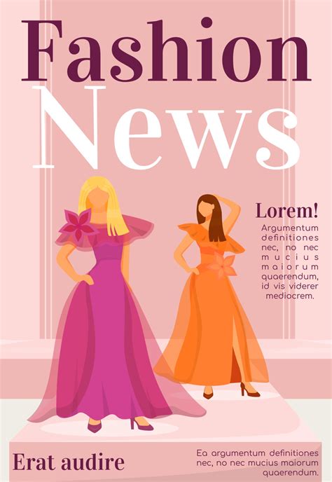 Fashion Magazine Cover Design Templates