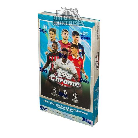 Topps Chrome Uefa Club Competitions Soccer Hobby Lite Box