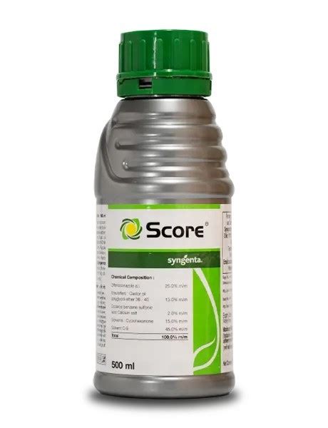 Syngenta Score Fungicide Ml Difenoconazole Ec