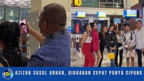 Susul Arhan Ke Jepang Zize Didoain Cepet Pulang Bawa Momongan Youtube