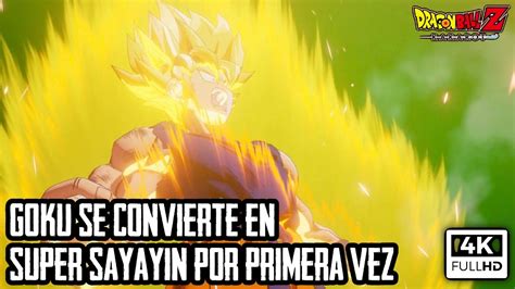 Goku Se Convierte En Super Sayayin Por Ra Vez Dragon Ball Kakarot