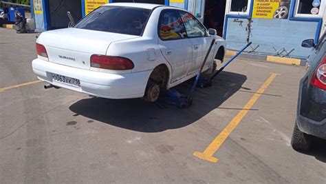 Опять переобувка))) — Subaru Impreza (GC, GF), 1,6 л, 1998 года | шины ...