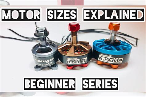 What Brushless Motor Sizes Do I Need for My FPV Drone? - Get FPV drone ...