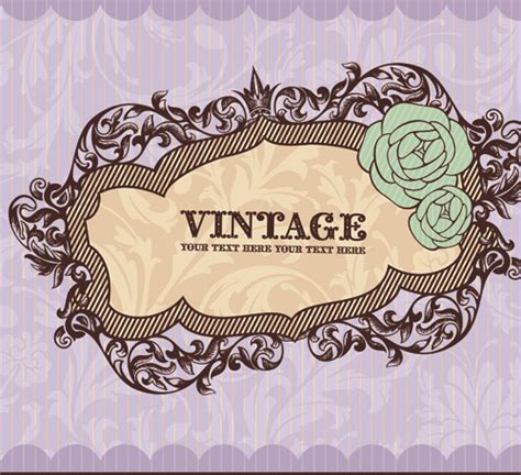 Frame vintage free vector art vectors free download new collection