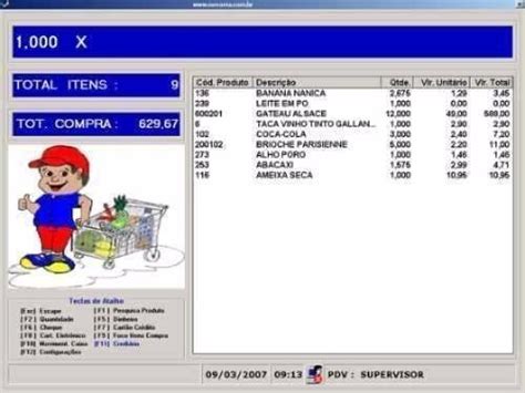Programa Sistema Frente Caixa Pdv Comercio Lojas Automa O