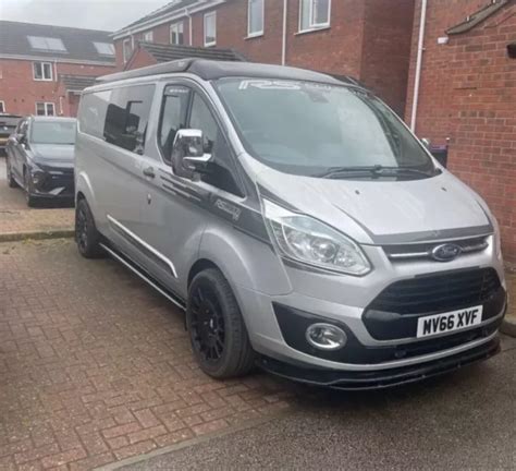 FORD TRANSIT CUSTOM POP TOP Off Grid Campervan LWB LTD 2016 Ready To